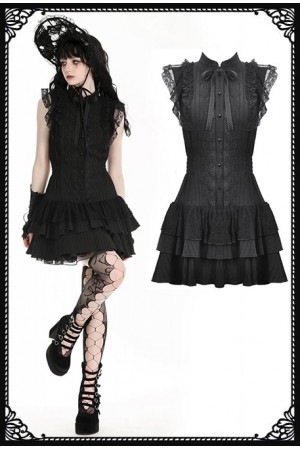 Dark In Love Amour Button Up Dress Dark In Love Amour Button Up Dress