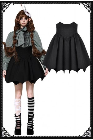 Dark In Love Bat Gothic Puffy Skirt Dark In Love Bat Gothic Puffy Skirt