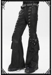 Devil Fashion Maverick O-ring Flare Trousers