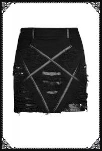 Punk Rave Bonnie Distress Skirt