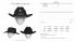 Punk Rave Dark Cowboy Gothic Hat