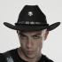 Punk Rave Dark Cowboy Gothic Hat