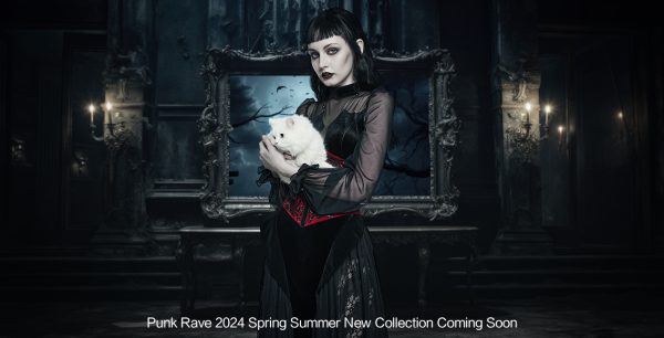 Dark In Love Phantom Ruffle Gothic Jacket With Cut Out Chest