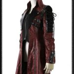 Punk Rave High collar unisex coat(RD)