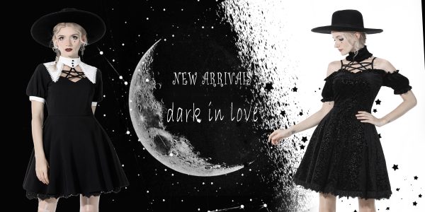 Dark In Love Phantom Ruffle Gothic Jacket With Cut Out Chest