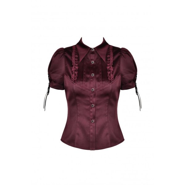 Dark In Love Phantom Ruffle Gothic Jacket With Cut Out Chest