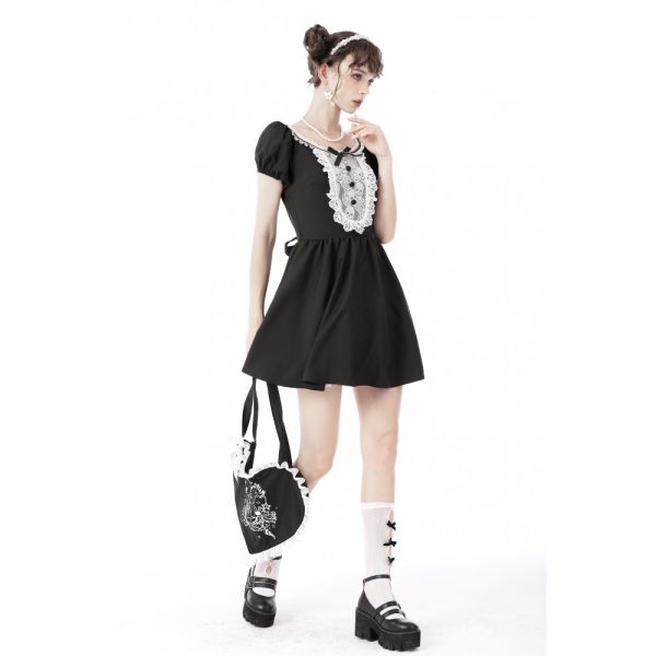 Dark In Love Phantom Ruffle Gothic Jacket With Cut Out Chest