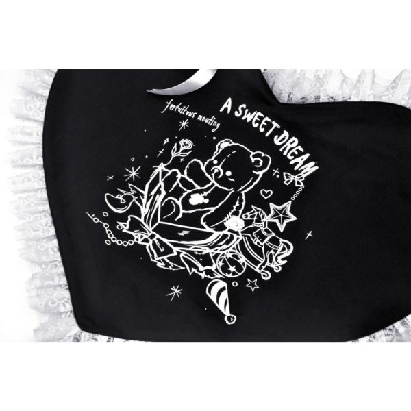 Dark In Love Phantom Ruffle Gothic Jacket With Cut Out Chest