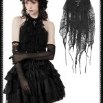 Dark In Love Widow Jabot