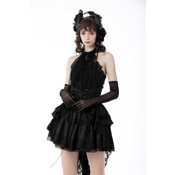 Dark In Love Widow Jabot