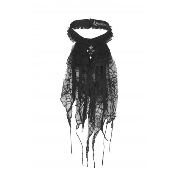 Dark In Love Widow Jabot