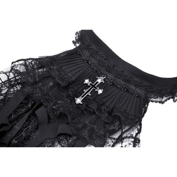 Dark In Love Widow Jabot
