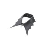Dark In Love Bat Wing Collar Faux Leather Choker