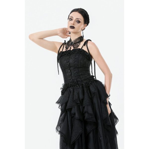 Dark In Love Velika Lace Butterfly Choker