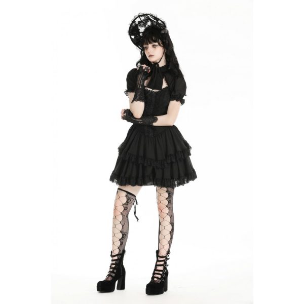 Dark In Love Elodie Lace Gloves