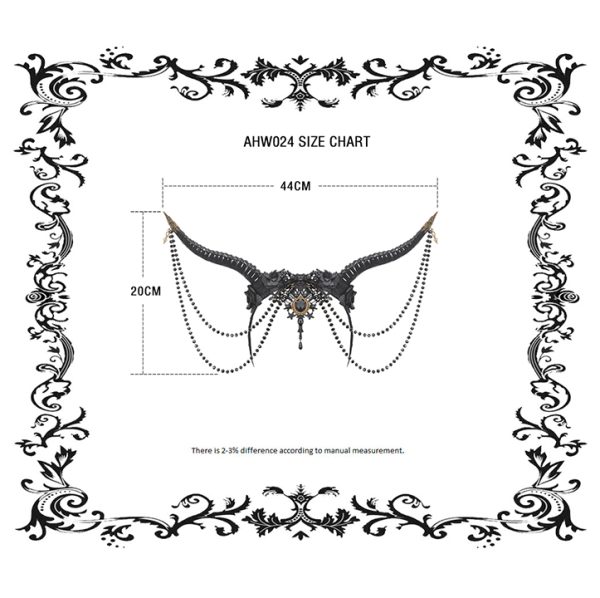 Dark In Love Demonia Beads Horns