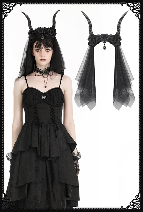 Dark In Love Ciara Horns Headdress