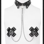 Devil Fashion Night Collar Nipple Pasties