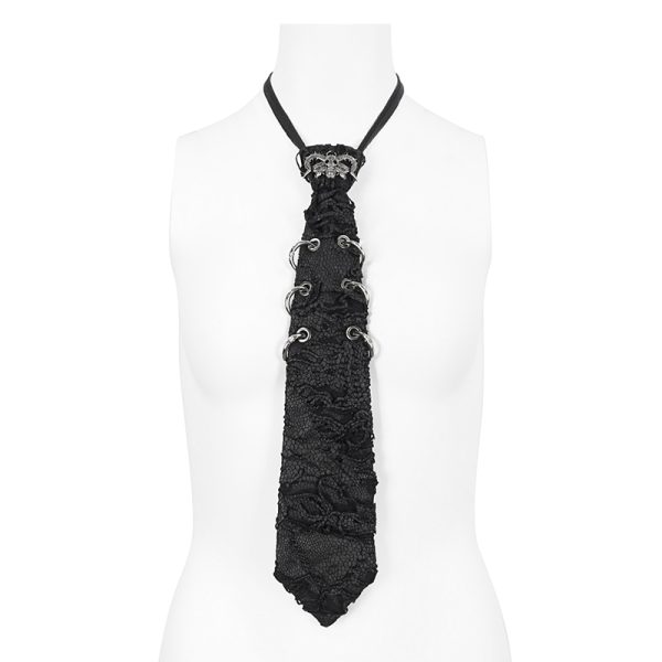 Devil Fashion Distress Ring Tie