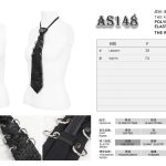 Devil Fashion Distress Ring Tie