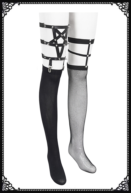 Devil Fashion Eye of Satan Stockings