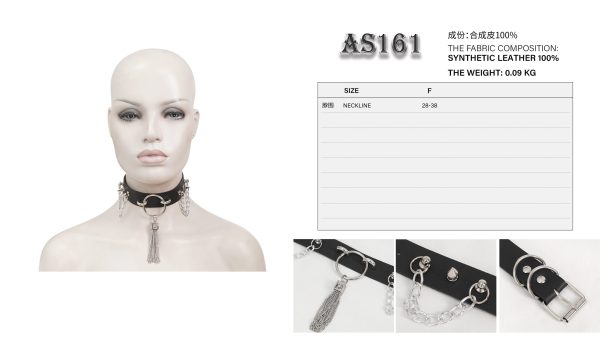 Devil Fashion Olivia Ring Chain Chocker