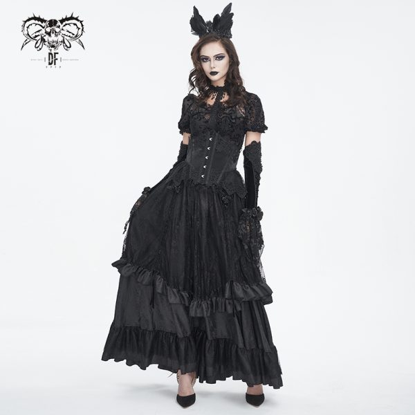 Devil Fashion Lily Lace Corset