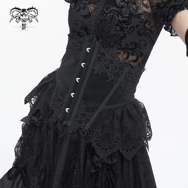 Devil Fashion Lily Lace Corset