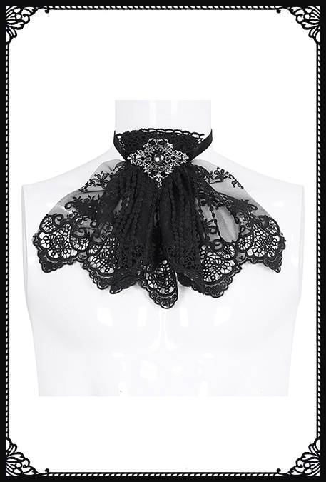 Devil Fashion Orpheus Lace Jabot