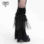 Devil Fashion Felicia Lace Goth Legwarmers