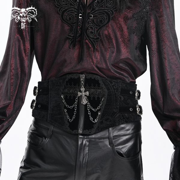 Devil Fashion Blood Lust Vampire Cross Gothic Waistbelt