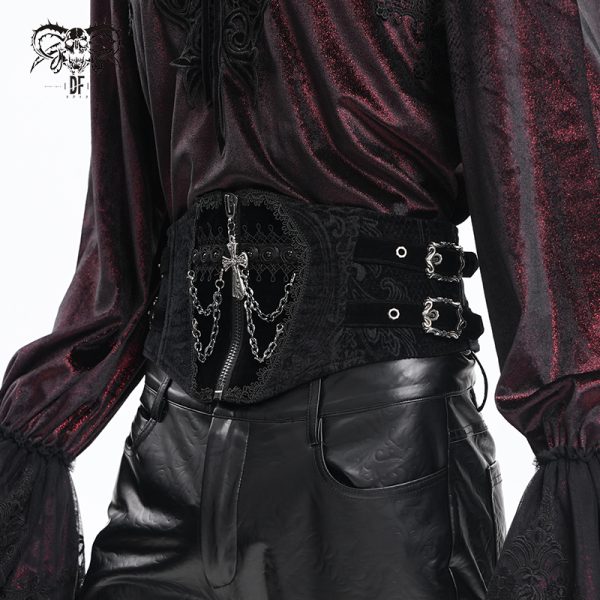 Devil Fashion Blood Lust Vampire Cross Gothic Waistbelt