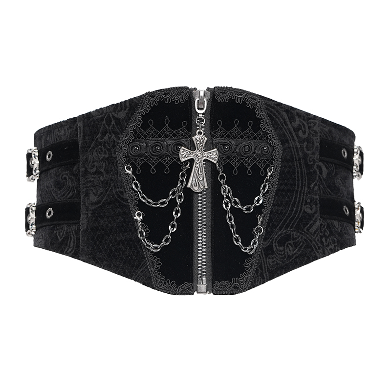 Devil Fashion Blood Lust Vampire Cross Gothic Waistbelt