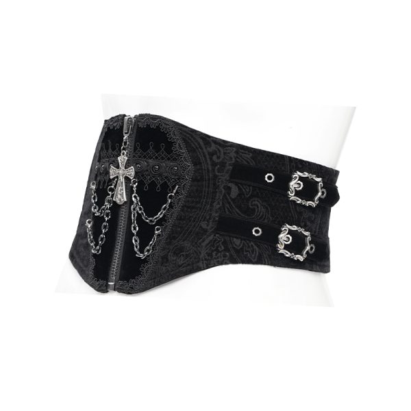 Devil Fashion Blood Lust Vampire Cross Gothic Waistbelt