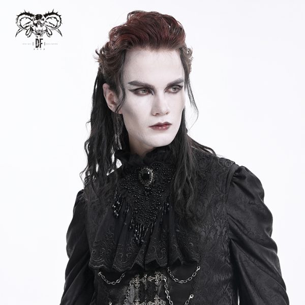 Devil Fashion Silas Gothic Lace Jabot