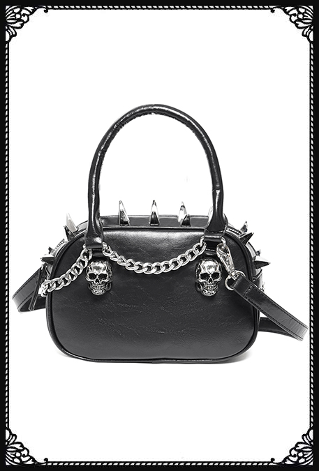 Devil Fashion Edana Skull Handbag