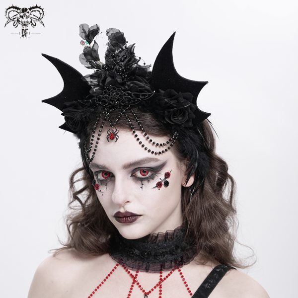 Devil Fashion Danika Batwing Headdress