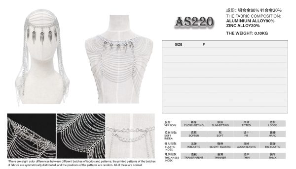 Devil Fashion Titania Chain Headdress