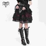 Devil Fashion Van Coffin Gothic Brooch Patch