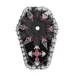 Devil Fashion Van Coffin Gothic Brooch Patch
