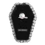 Devil Fashion Van Coffin Gothic Brooch Patch