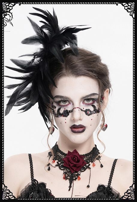 Devil Fashion Queen of Shadows Headdress
