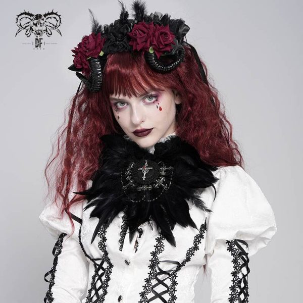 Devil Fashion Queen of Shadows Headdress
