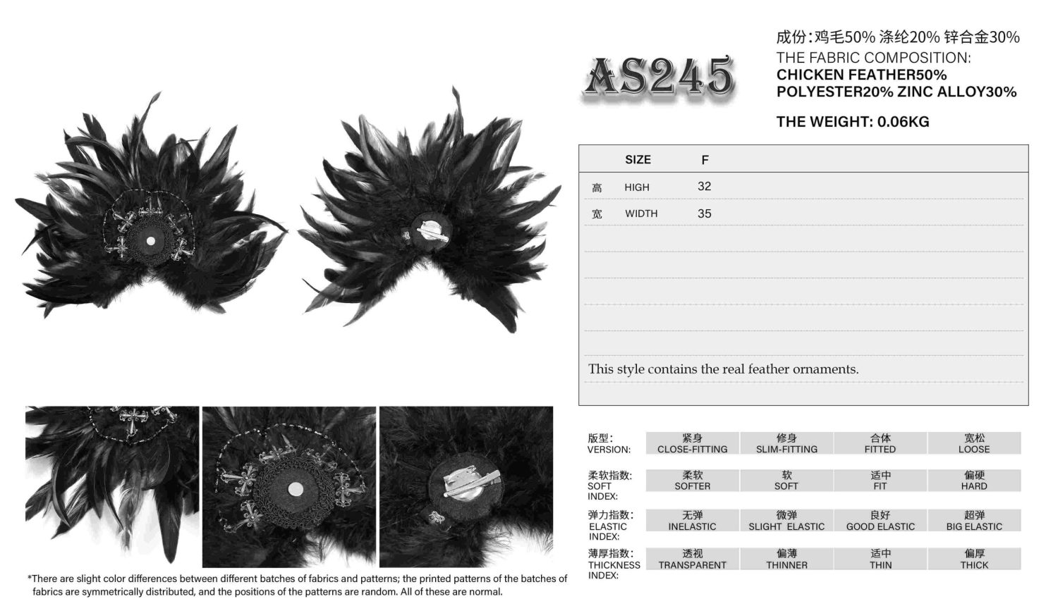 Devil Fashion Queen of Shadows Headdress