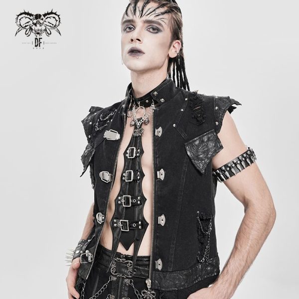 Devil Fashion Calix Ringn Choker Tie