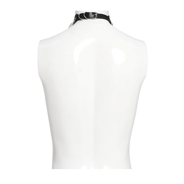 Devil Fashion Calix Ringn Choker Tie