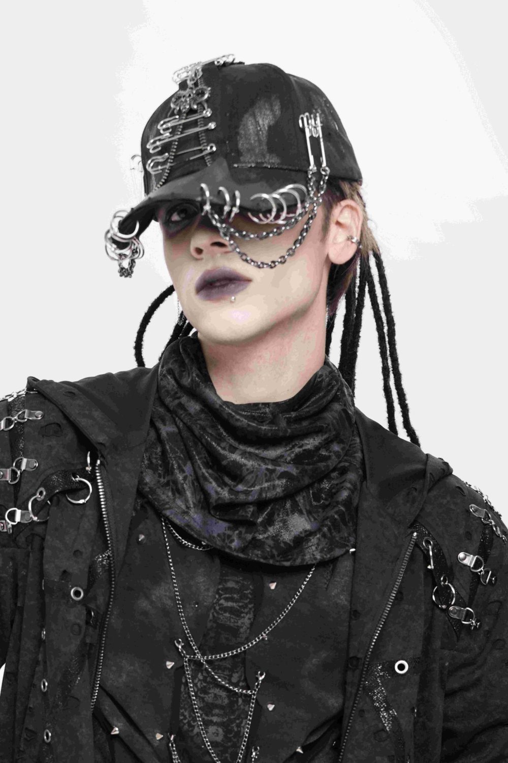 Devil Fashion Delyria Safety Pin Cap