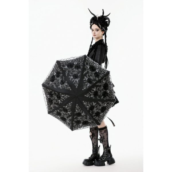 Dark In Love Fara Gothic Umbrella