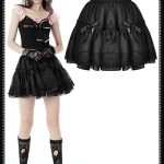 Dark in Love Cecilia Skirt (BK)