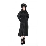 Dark In Love Alexandra Small Lace Embroidery Black Cape